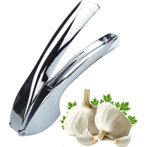 Manual garlic press household garlic crusher 304 stainless steel food grade