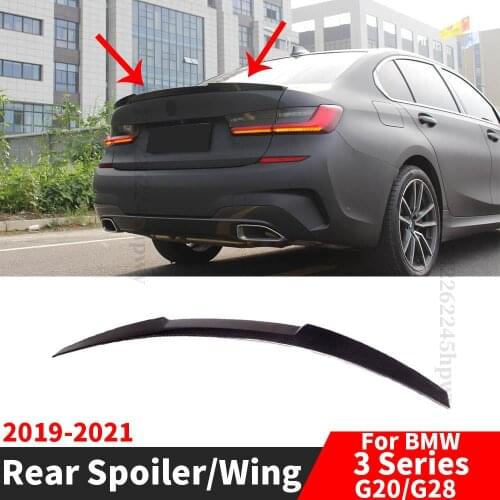 Exterior Part Roof Rear Spoiler Wing Racing Sport Boot Lip Air Deflector Accessories For BMW 3 Series G20 G28 2019 2020 2021