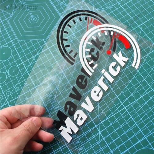 1pc Car Dash borad headlights Windows Sports Racing PVC Vinyl Decal Sticker For Ford Maverick Accessories