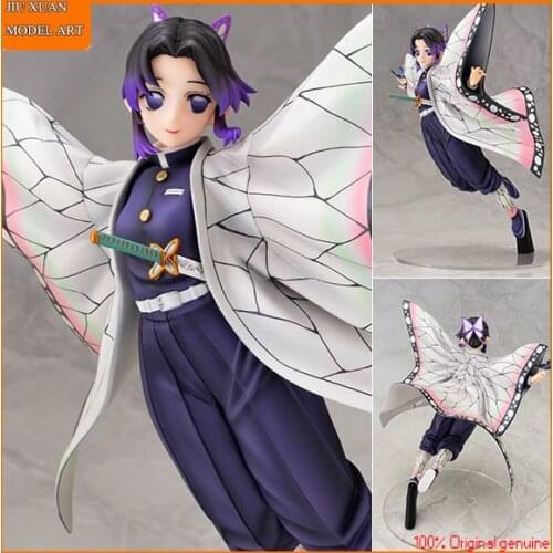100% Original: Anime Demon Slayer Kochou Shinobu 1/7 PVC Action Figure Anime Figure Model Toys Figure Collection Doll Gift