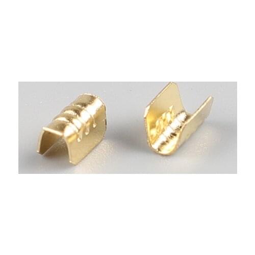 100pcs/lot DJ454T U-shaped terminal tab cold inserts connectors / terminal connector cable / wire cable lug,0.3-1mm2