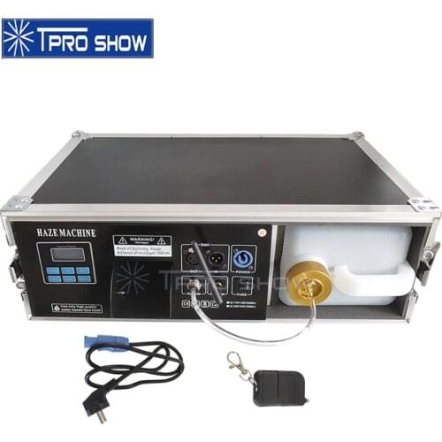 2000W Haze Machine Stage Lighting Equipments Output Mist Smoke Effect Remote Dmx Control For Wedding Club Party With Flight Case