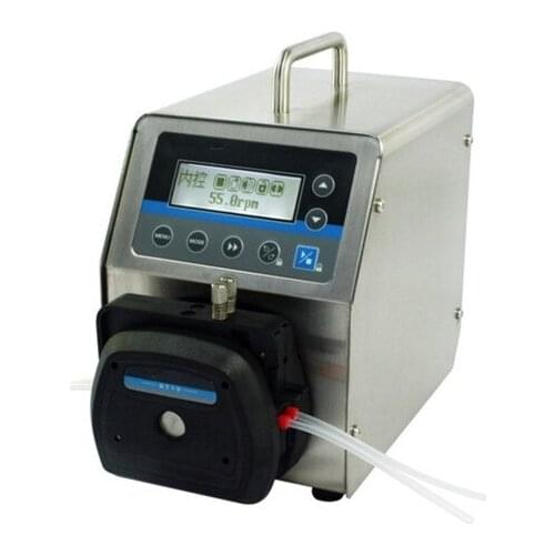 BT100S DT10-48 Lab Low Flow Precise Variable Speed Electric Peristaltic Dosing Pump Liquid Fluid Pumps 0.0002 to 82 ml/min