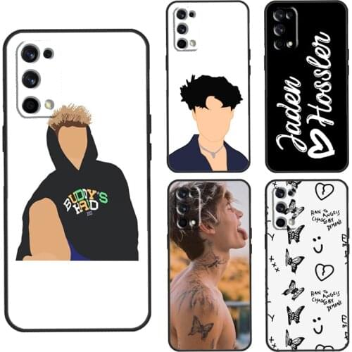 Jaden Hossler’s Tattoos Case For Realme C3 C11 C15 GT Neo Q3 6 7 8 Pro Cover For OnePlus 8 Pro 8T Nord 9 Pro Shell