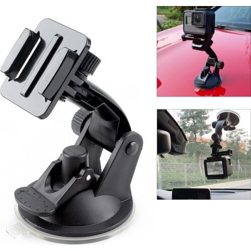 For Go Pro 8 9 Camera Holder 7cm Car Mount Windshield Suction Cup for Gopro Hero 9 8 7 6 5 4 for SJCAM for Yi 4K VP520
