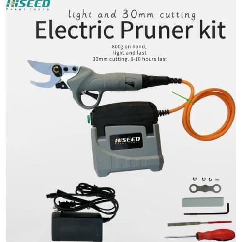 Garden grape vine scissors Lithium battery electric pruning shears Multi-purpose portable convenient high quality packaging
