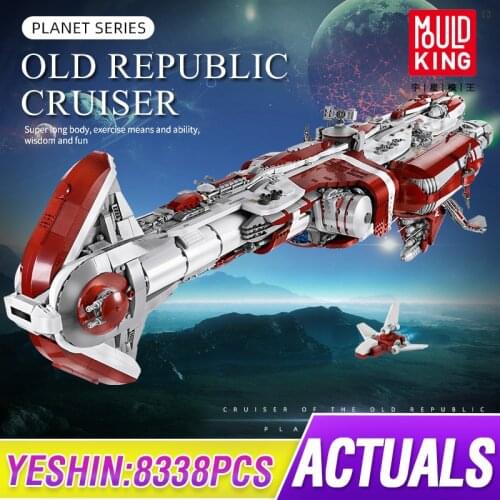 MOULD KING Star Set Wars Series The MOC Zenith Old Republic escort cruiser Set Building Blocks Bricks Kids Toys Christmas Gifts