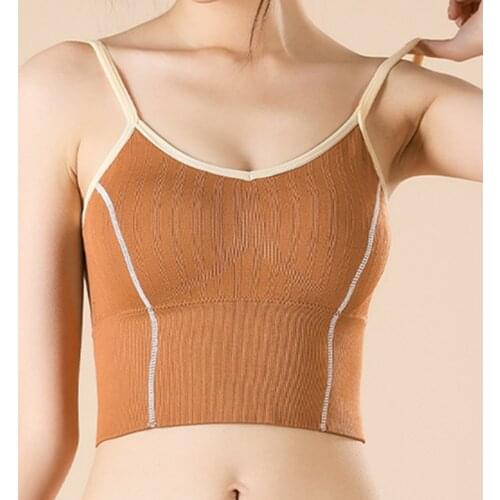 Cotton Sports Bras Women Push Up Solid Sports Bra Jogging Gym Women Sports Bra Girl Underwear Fitness Running Yoga Sport Tops