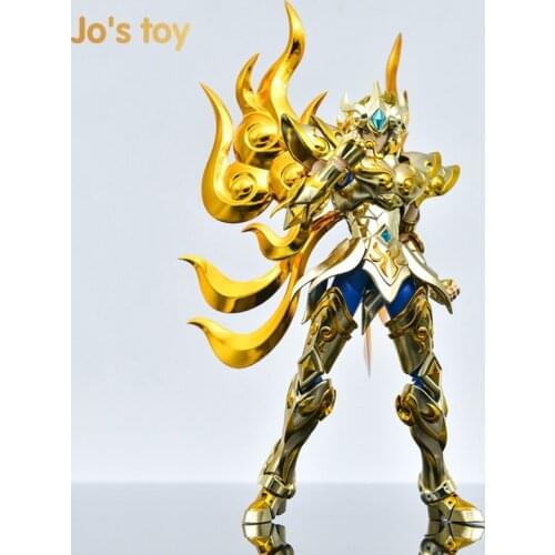 Jos toy Original Bandai Leo Aioria Saint Seiya Metal Armor Myth Cloth Gold Ex Action Figure toys in stock