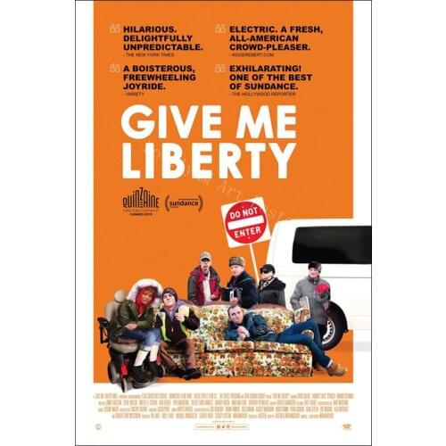 L0216 Give Me Liberty Movie Classic Marvellous Silk Fabric Poster Art Decor Indoor Painting Gift