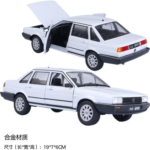 Collection 1:24 Die Cast Model Cars scale automobile Alloy Vehicle gld3 Children Toys Racing Car Vintage Santana