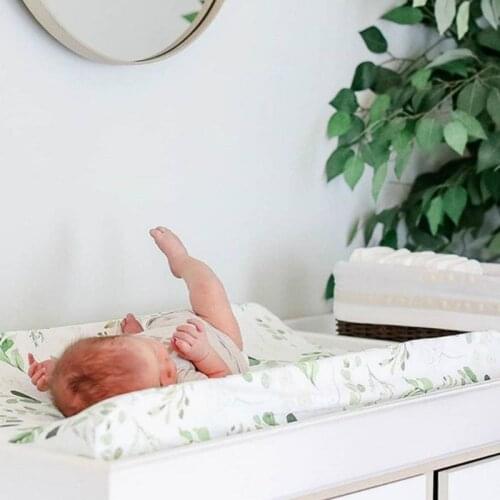 Soft Baby Diaper Changing Pad Cover Detachable Toddler Mattress Crib Bed Sheet Dropship