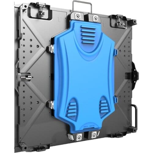 Cheapest price empty led cabinet 640mm x 640mm die casting aluminum led cabinet for P4 p5 p10 led display 320x160mm led module