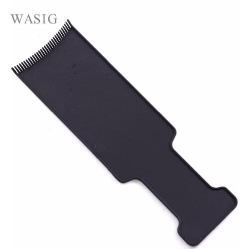 1PC Fashion Hairdressing Professional Hairdressing Pick Color Board Hair dyeing tools black Plastic