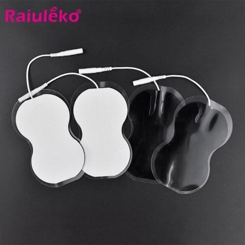 100/20P Non-woven Tens Electrode Pads Massage Therapy Electrode Slimming Physiotherapy Pads For Digital Therapy Machine Massage