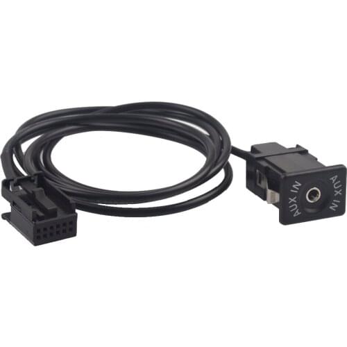 6Pin Aux Audio Cable Socket Interface Adapter Cable For Opel CD30 CD40 CD70 DVD90 NAVI