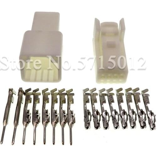 8 Hole 1376352-1 2.2mm Automotive Crimp Connectors Female Male Car Cable Sockets