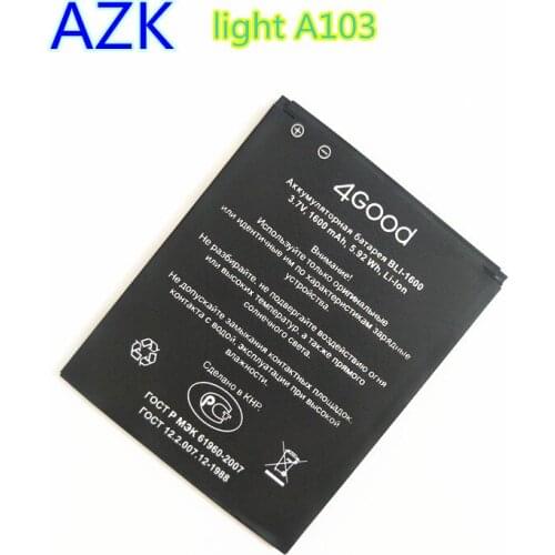B-TAIHENG BL-1600 1600mAh Battery for 4Good light A103 battery
