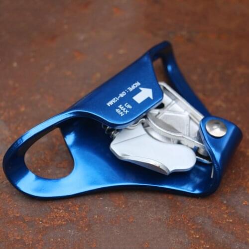 Safety Climbing Tree Arborist Rigging Chest Ascender Protection Gear Equipment for 8-12mm Rope Climbing Mountaineering Caving