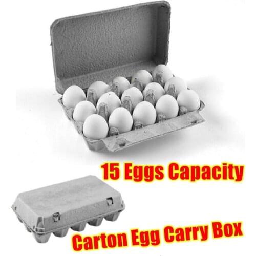 Egg Storage Carton Cardboard Tray Box Chicken Farm Equipment Folding Portable 10 Grid Egg Rack Kitchen Organizer Rack
