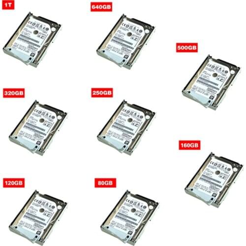 For Sony PS3 Slim 4000 Console Internal Hard Drive Disk 640GB/500GB/320GB/250GB/120GB 2.5" HDD Hard Disk with Mounting Bracket