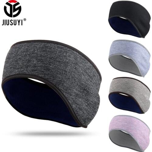 Winter Thermal Hairband Cover Ear Warmer Sport Sweatband Tennis Jogging Yoga Cycling Headband Women Man Girl Hair Accessories