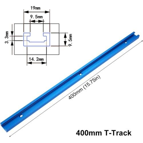Alloy Miter Jig 300-600mm T-Slot Miter Jig Tools Router Aluminium Parts Useful