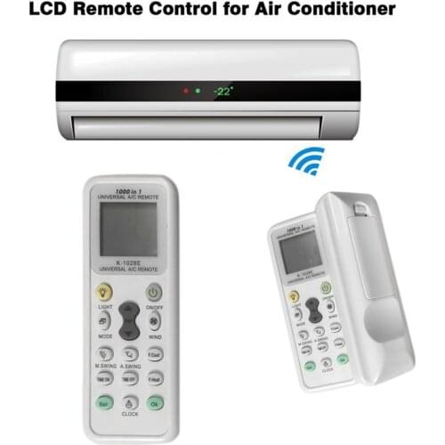 New Universal LCD A/C Muli Remote Controller RC 433 mhz Frequency for Air Condition Conditioner Simple Operation K-1028E
