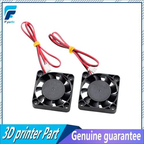 10Pcs 3D Printer 4010 Cooling Fan 40x40x10mm 12V 0.11A With 2 Pin Dupont Wire 40x40x10mm