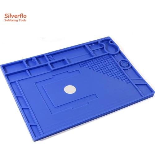 YIHUA Prevent Welding Bubbles Soldering Mat for Repair Silicone Mat for Welder Resistance Welding Heat Resistant Mat Patented