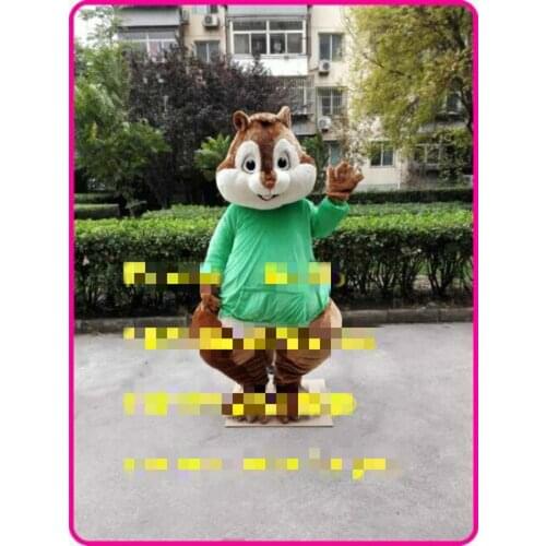 Squirrel Mascot Costume Suit Cosplay Party Game Dress Outfit Christmas Adult Us Handmade Cartoon Character Mascot Costume Gift