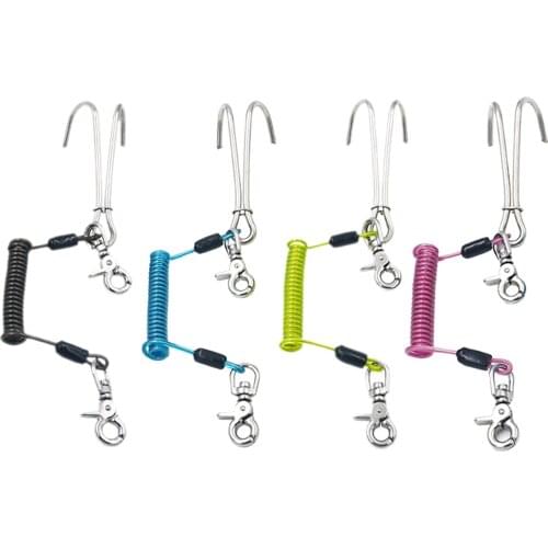 Stainless Steel Double Hook Reef Hook Scuba Diving Safety Accessories