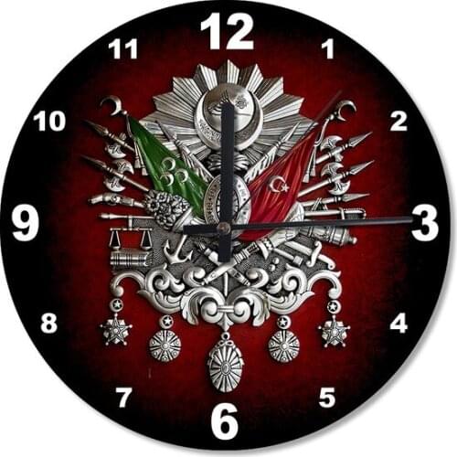 Tablomega Ottoman Monogram Decorative Wall clock Wall clock