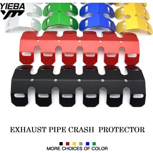 FOR ducati monster 696 Monster 1100S Kawasaki ER6F ER6N ER 6N 6F VERSYS 1000 ZZR600 Exhaust Muffler Protector Heat Shield Cover