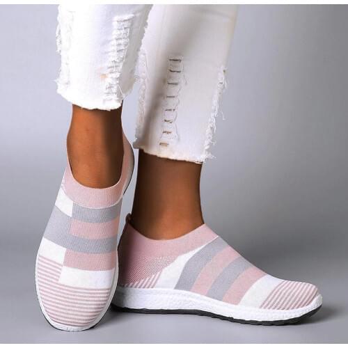 Fashion Sneakers Women Shoes Breathable Spring Summer Vulcanized Shoes Tenis Feminino Casual Flats Ladies Loafers Basket Femme