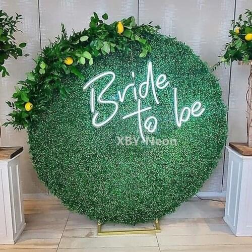 Custom Neon Sign Bride to be Wedding Party Neon Sign Flex Led Neon Light Sign Bride Party Yard Garden Store Room Decoration