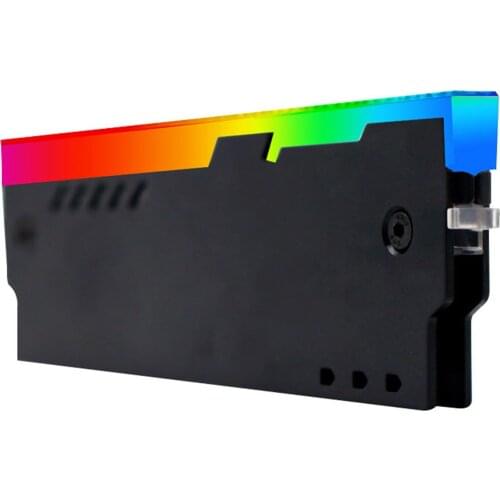5/12V RGB Backlight Computer RAM Memory Bar Heat Sink Radiator for DDR3/DDR4 Cooling Fan Sink 3pin/4pin With Thermal Pad