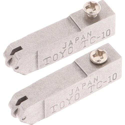TC-10 High strength And Hardness Glass Straight Cutting Head Tool For Glass Wine Bottle Cutting Head Replacement Part 2pcs