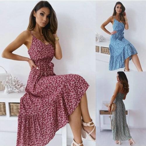 Bing jurk sundress kleid maxi robe longue ete boho hot sale women dress jurkjes zomer vestido playa vestido verano mujer kleider