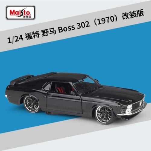 Maisto 1:24 1970 Boss 302 2009 GT-R 370Z VW Beetle Gallardo LP560-4 Modified Version High Simulator Sport Car Alloy Model Car