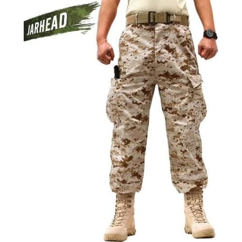 Outdoor Mens hunter Camouflage Tactical Pants Sports Outdoor Multi-Pockets Military Digital Camo Pants,7 Color