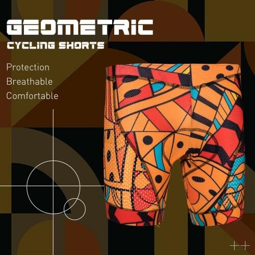 Kapvoe Upgrade Cycling Shorts Mens Shorts 5D Gel Pad Shockproof Mesh Cycling Underwear MTB Shorts Anti-sweat Wear Underwear