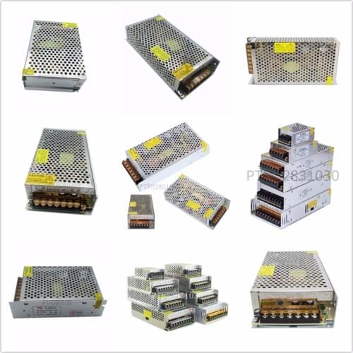 High-quality DC5V led Strip Power to Adapter AC100-240V 1A 2A 3A 4A 5A 6A 8A 10A 15A 20A 30A 40A 50A 60APower Supply
