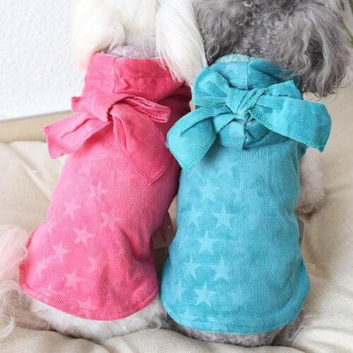 Pet Vest Striped Comfortable winter Clothes Puppy Dog Accessory Durable Sleeveless Dog Shirt Dog warm Clothes Cat T-shirt