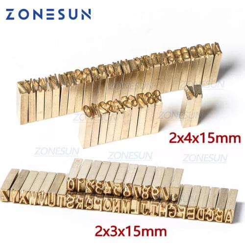 ZONESUN DY-8 Letter Set Number Set Lt-50d Letter Set LT-50d Number Set MT-50 Number Letter For Code Printing Machine