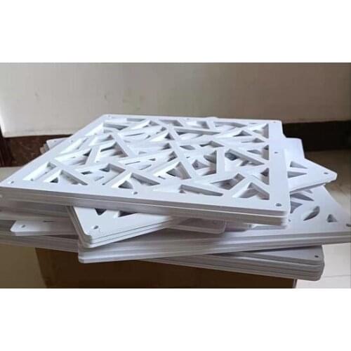 6pcs/lot 29*29CM Room Divider Screen Partition Modern Folding Screen Partition Brief Hanging