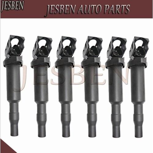 6P Ignition Coil fit for BMW E60 E61 E63 E64 E81 E82 E87 E88 E90 E91 E92 E93 F11 22103040471 12137594935 12137582627 12137571644