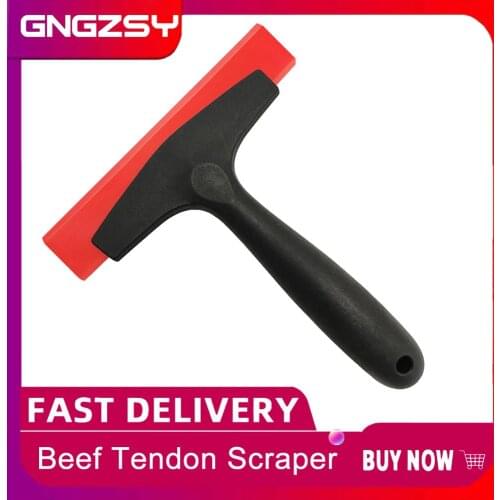 CNGZSY 14cm Car Film Tool Advertising Glass Wallpaper Oxford Water Scraper Changing Color Film Silicone Scraper Snow Shovel B45