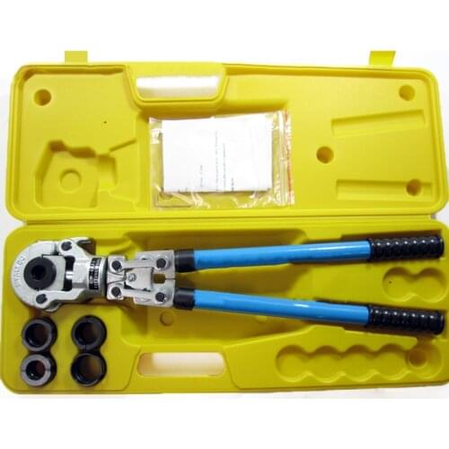 Hydraulic Pipe Crimping Tools Manual Pex Pipe Crimping Tool Kit CW-1632 Copper Pipe Pressure Clamp Tool 360 Degrees Head
