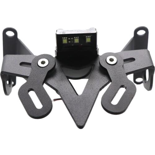 Motorcycle License Plate Holder Tail Light Bracket for Honda CB650R 2019+, no modification, cutting, or drilling required